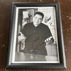 Emeril Lagasse Autographed Photo Hand Signed In Person Framed 5x7 TV Host Chef